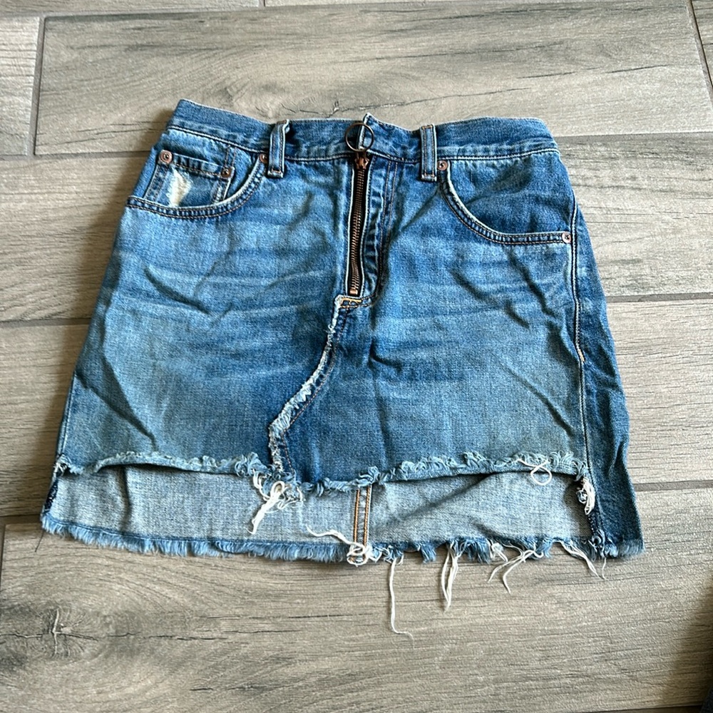 Rag & bone Otto denim skirt
